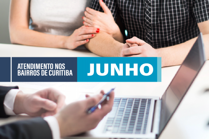 MPPR divulga datas dos atendimentos nos bairros de Curitiba no mês de junho
