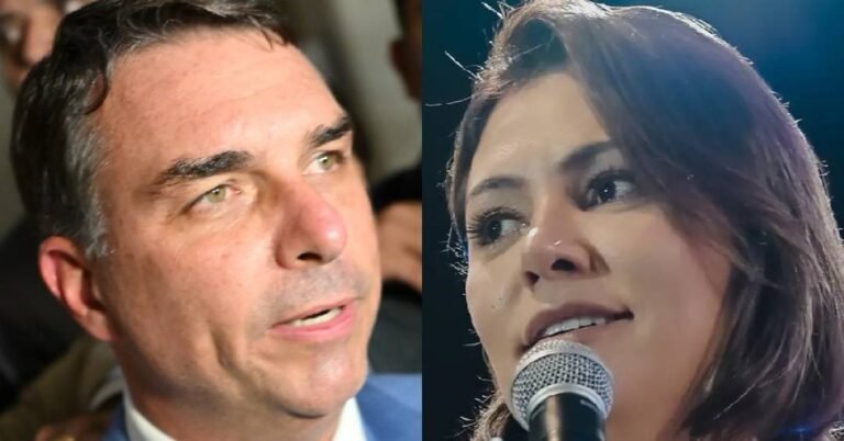 Michelle Bolsonaro reage a enteados com versão ‘bela, recatada e do lar’