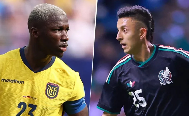 Roberto Alvarado y Moisés Caicedo van a ser titulares en México vs. Ecuador.
