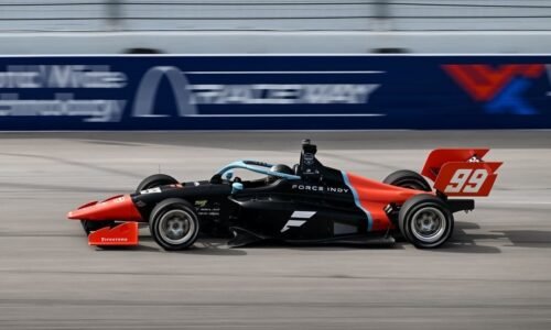 Myles Rowe charges from last to first for historic Indy NXT win at WWTR