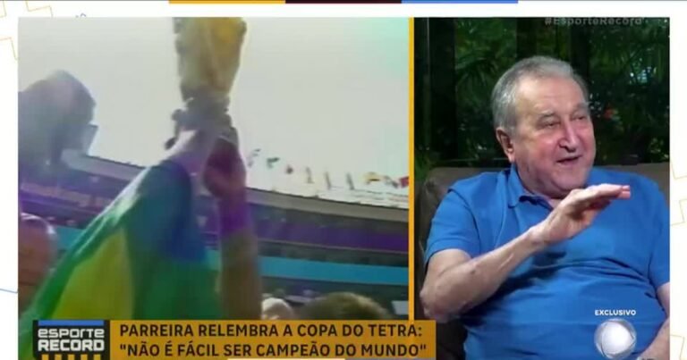 Parreira relembra como jejum pressionou por conquista do tetra – Record