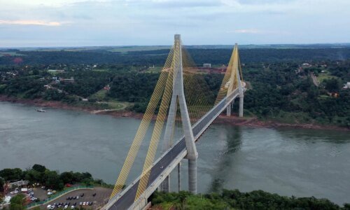 Ponte da Integração segue com uso restrito entre Brasil e Paraguai