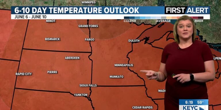 Quiet start to the week; rain, heat, humidity return by this weekend