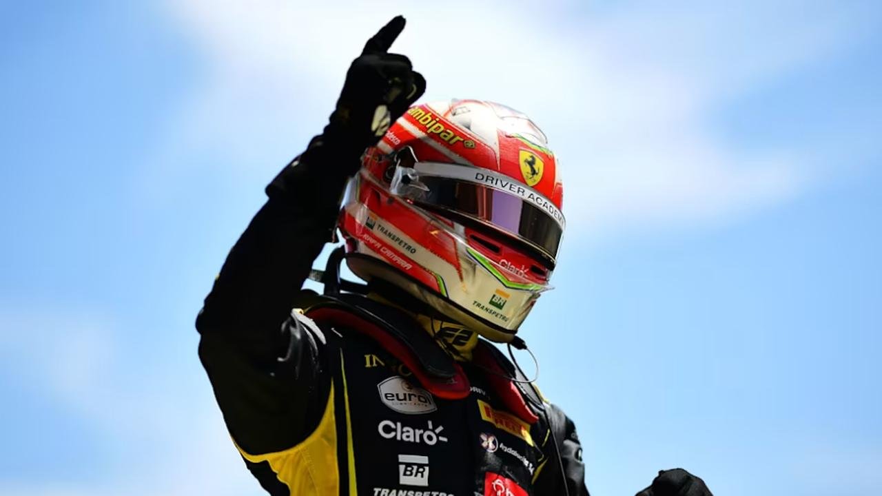 Rafael Câmara conquista primeira vitória na Fórmula 2