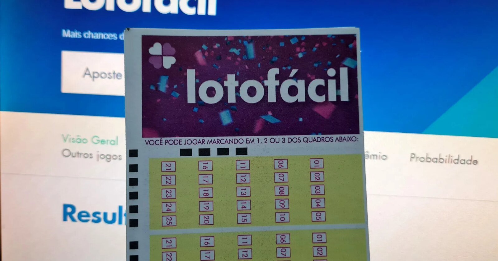 Resultado da Lotofácil 3723 de hoje (29/06): Veja os números sorteados