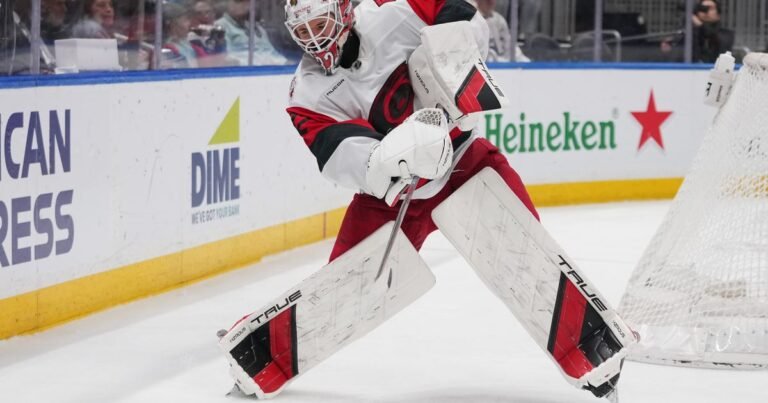 Staal scores again as Hurricanes, Vegas tied in Game 5 of Stanley Cup Final :: WRAL.com