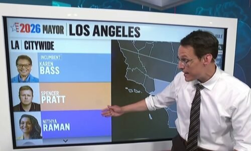 Steve Kornacki tracks the race for Los Angeles mayor