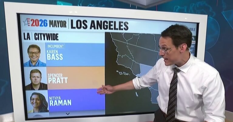 Steve Kornacki tracks the race for Los Angeles mayor