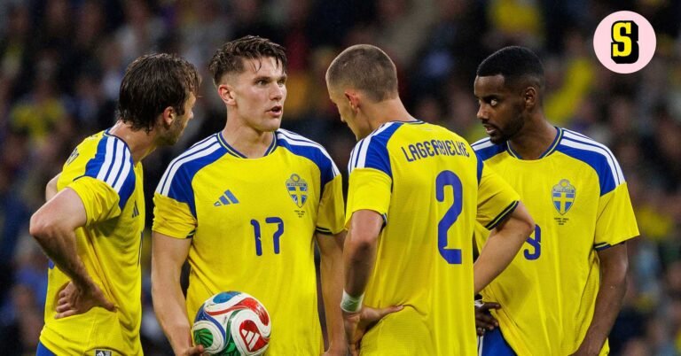 Sveriges startelva mot Tunisien i fotbolls-VM