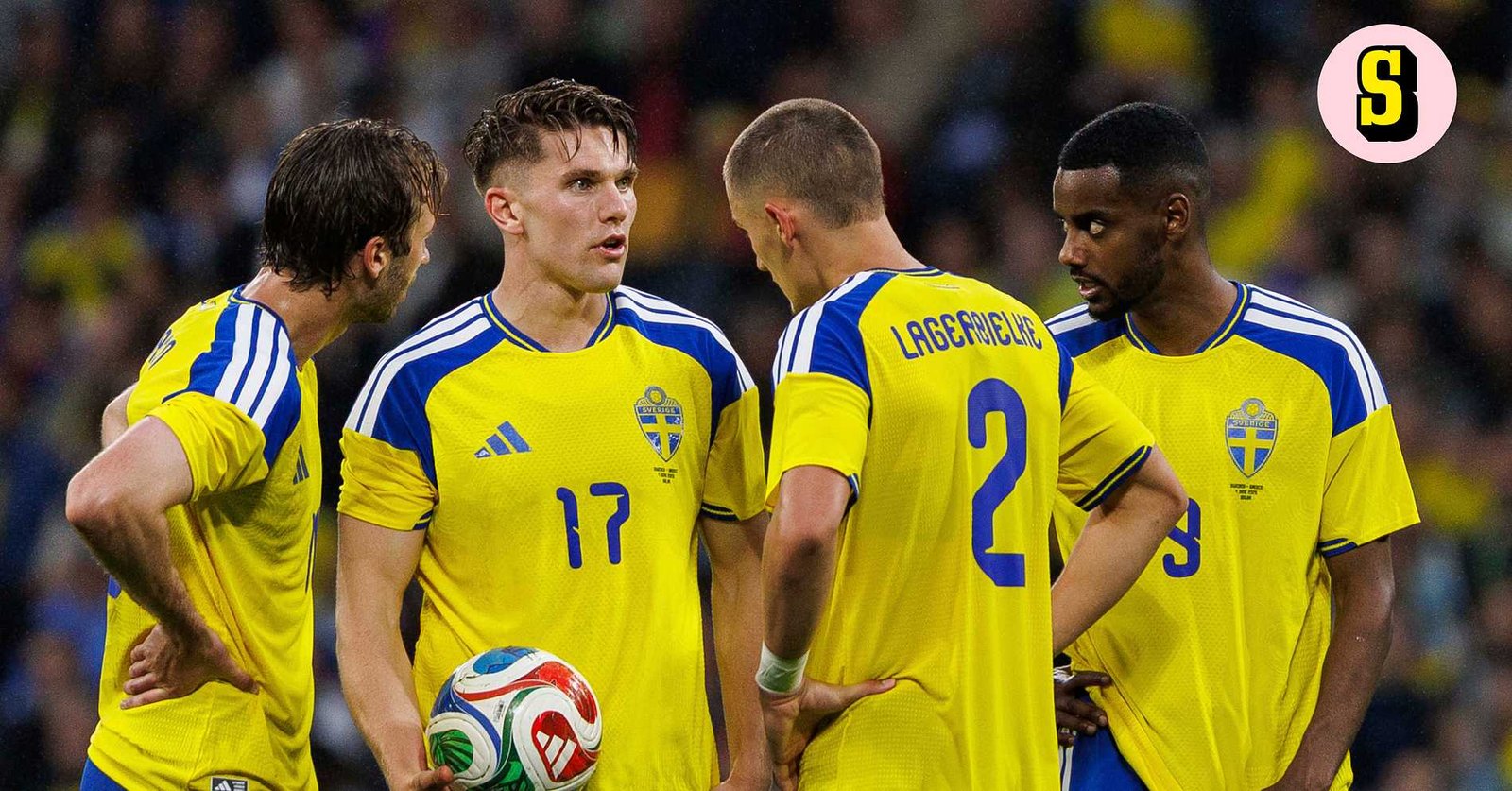 Sveriges startelva mot Tunisien i fotbolls-VM