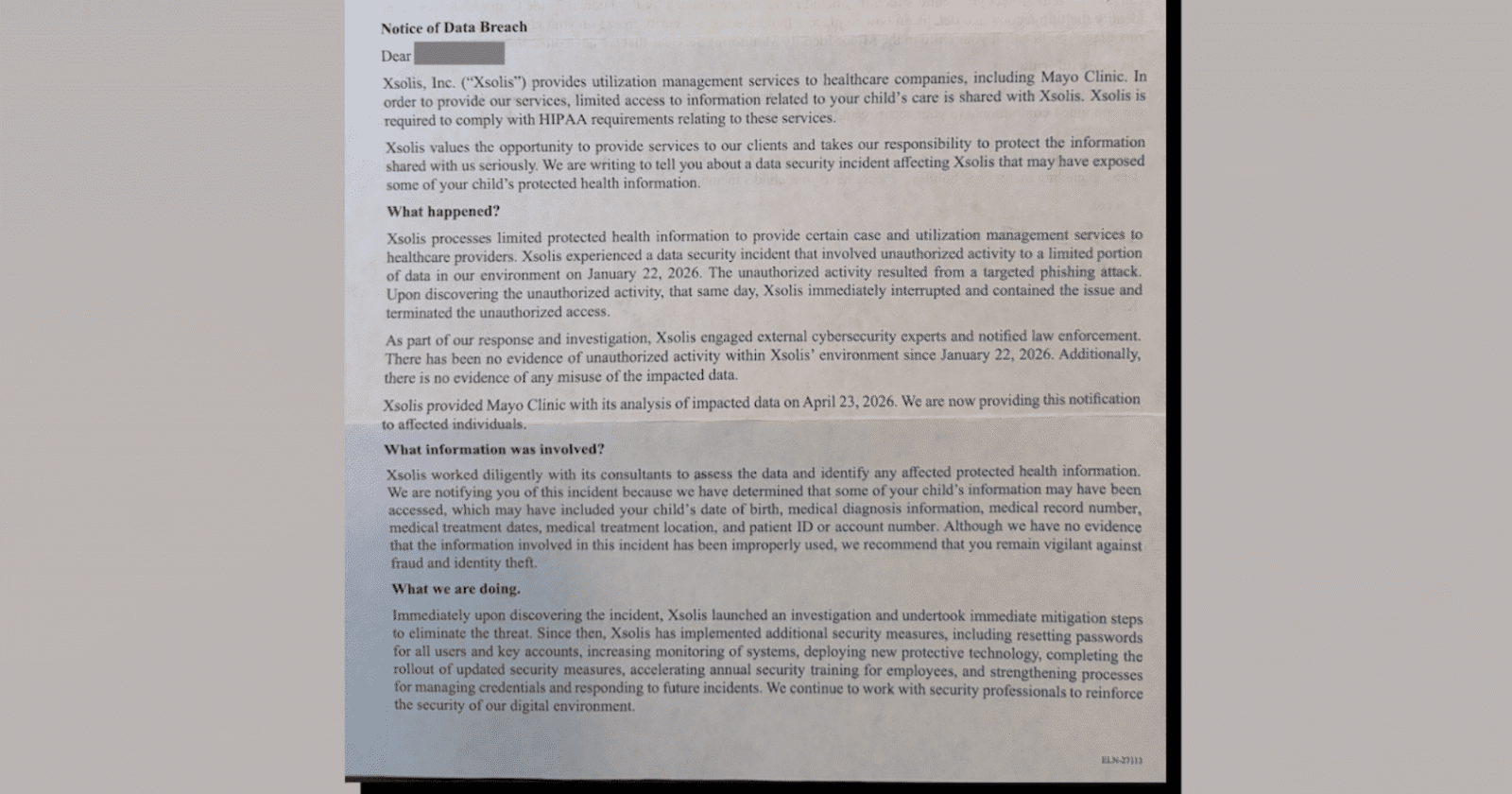 Third-party data breach may affect some former Mayo Clinic patients - ABC 6 News