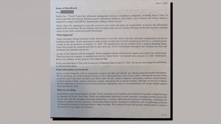 Third-party data breach may affect some former Mayo Clinic patients - ABC 6 News