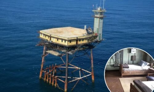 Tourists pay thousands to stay at the most dangerous hotel in the world out at sea
