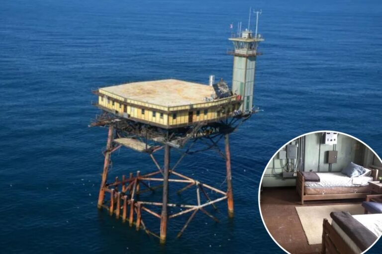 Tourists pay thousands to stay at the most dangerous hotel in the world out at sea