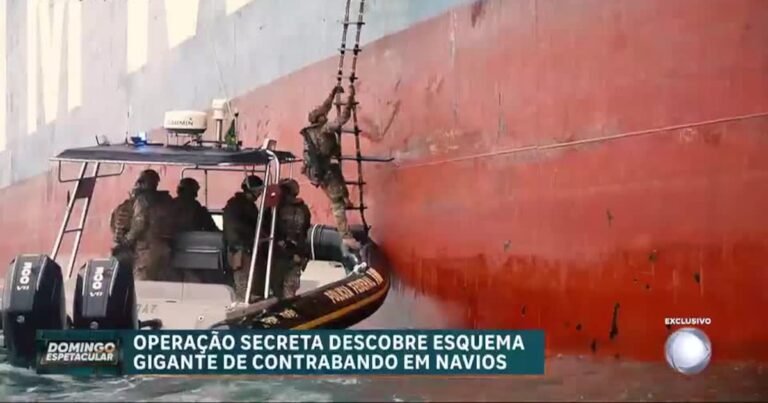 Tráfico utiliza mergulhadores para colocar droga em navios em portos de SC – Record