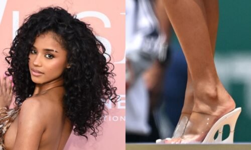 Tyla Performs Reps Jeffrey Campbell for FIFA World Cup Opening Ceremony