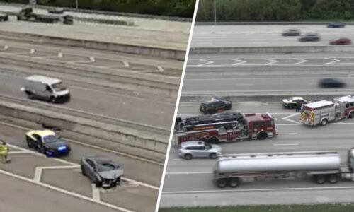 car hits concrete wall – NBC 6 South Florida