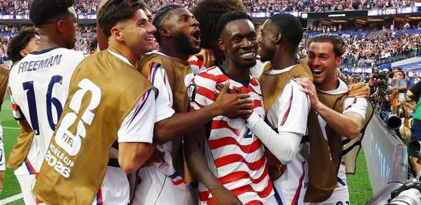 Os EUA se classificaram ontem para o mata-mata da Copa do Mundo