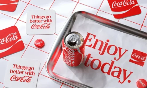 A Coca-Cola mexeu no papel de parede