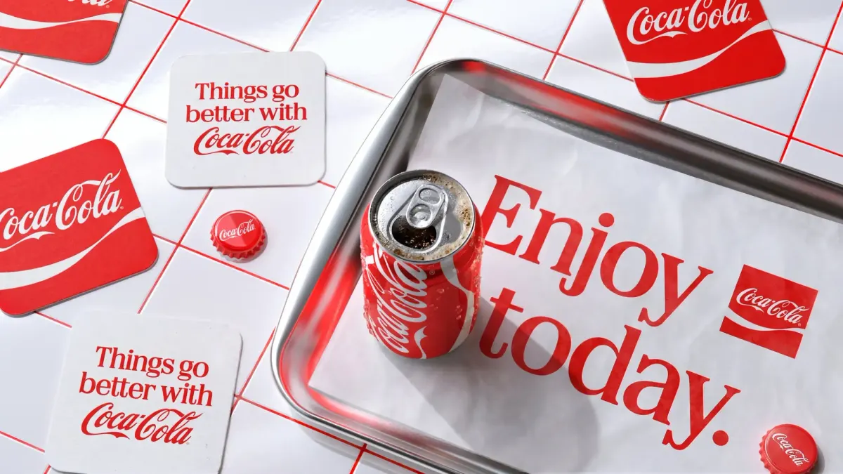 A Coca-Cola mexeu no papel de parede