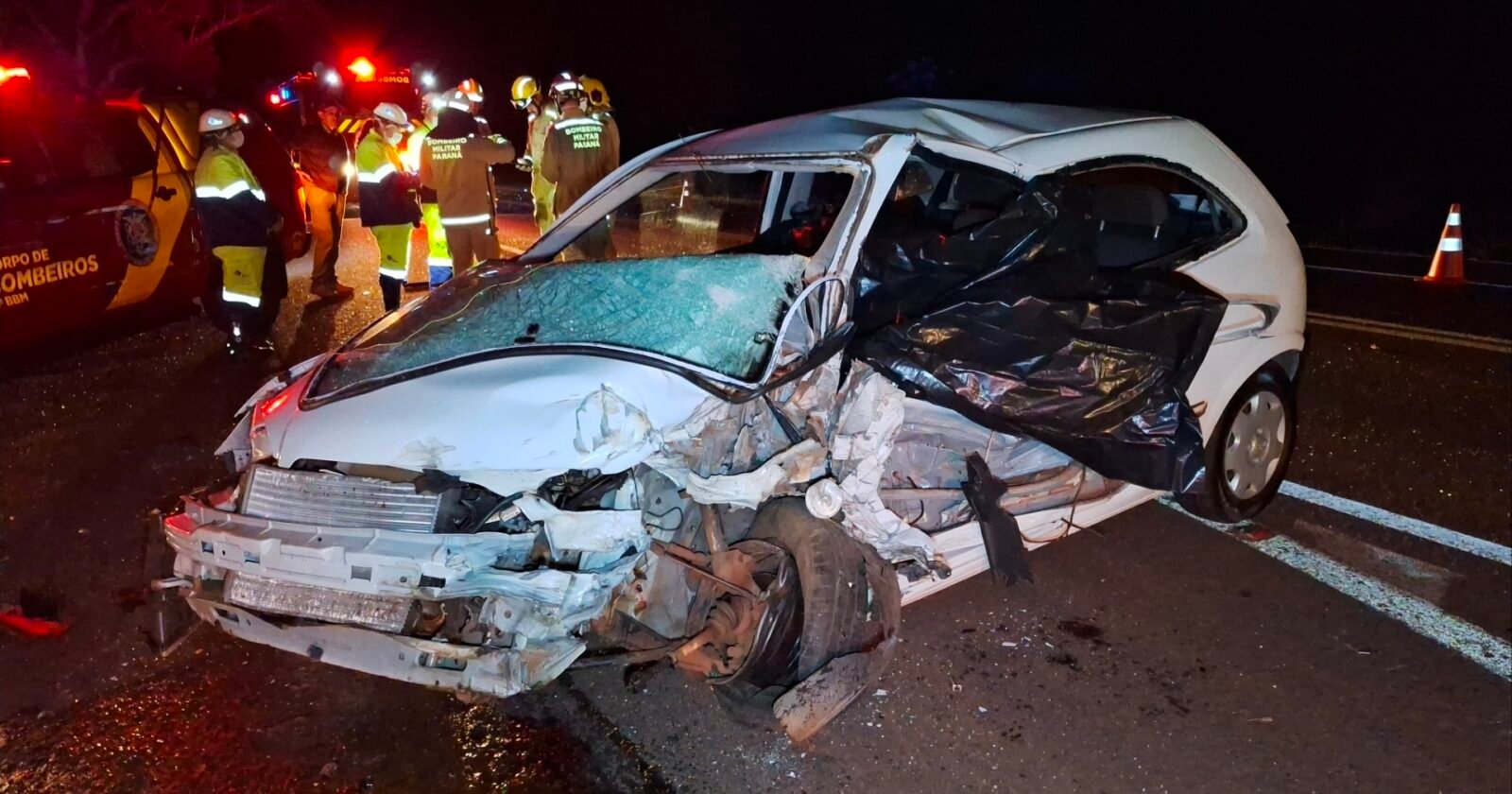 Acidente fatal é registrado entre Cascavel e Corbélia na BR-369