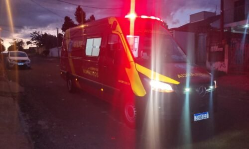 Adolescente de 12 anos sofre corte na cabeça após cair de bicicleta em Cascavel