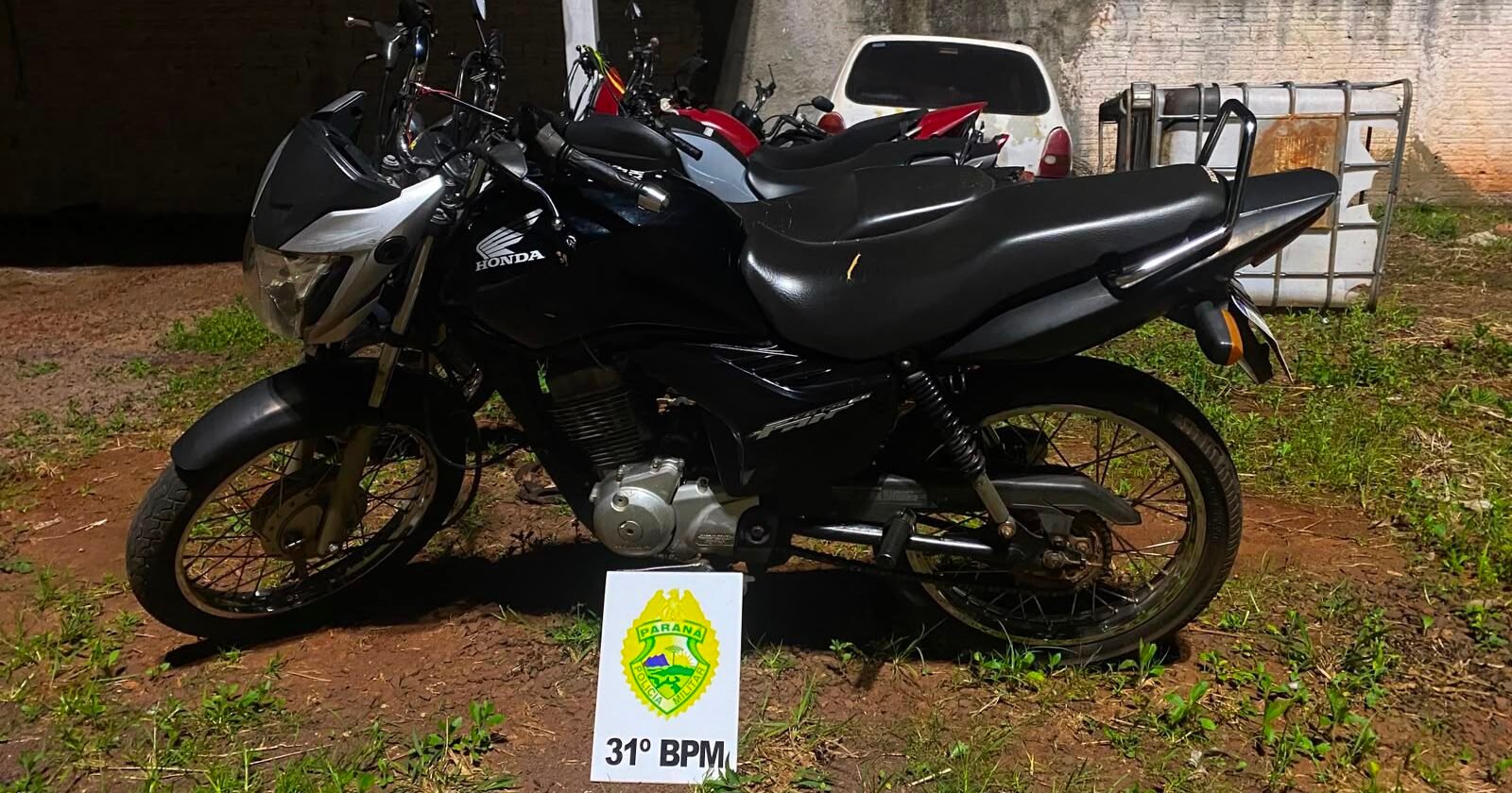 Adolescente é flagrado conduzindo moto irregular e sem habilitação em Cafelândia
