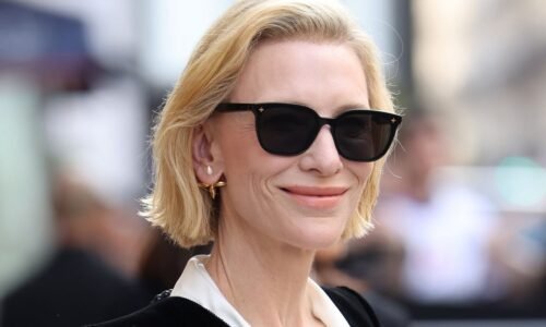Cate Blanchett Makes Rare Paris Appearance With Son Ignatius