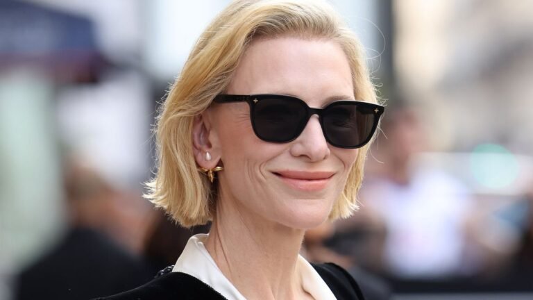 Cate Blanchett Makes Rare Paris Appearance With Son Ignatius