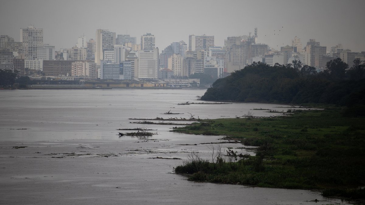 Cenários apontam que Guaíba deve ficar na cota de atenção, mas inundação não é descartada