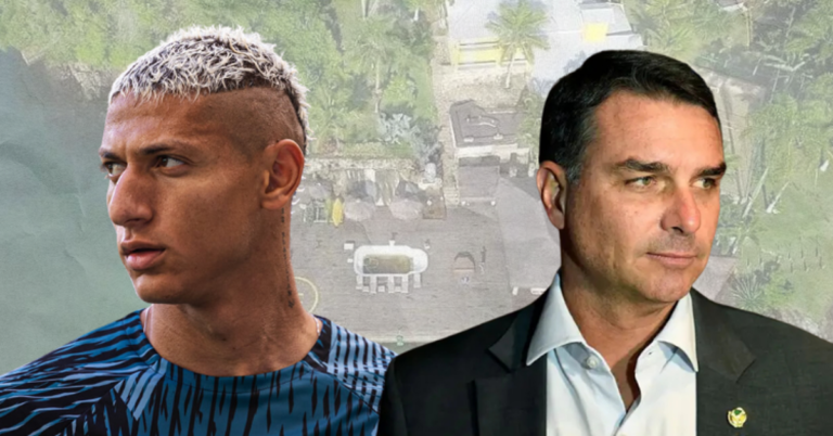 Disputa por mansão de R$ 10 mi envolve Richarlison e Flávio Bolsonaro