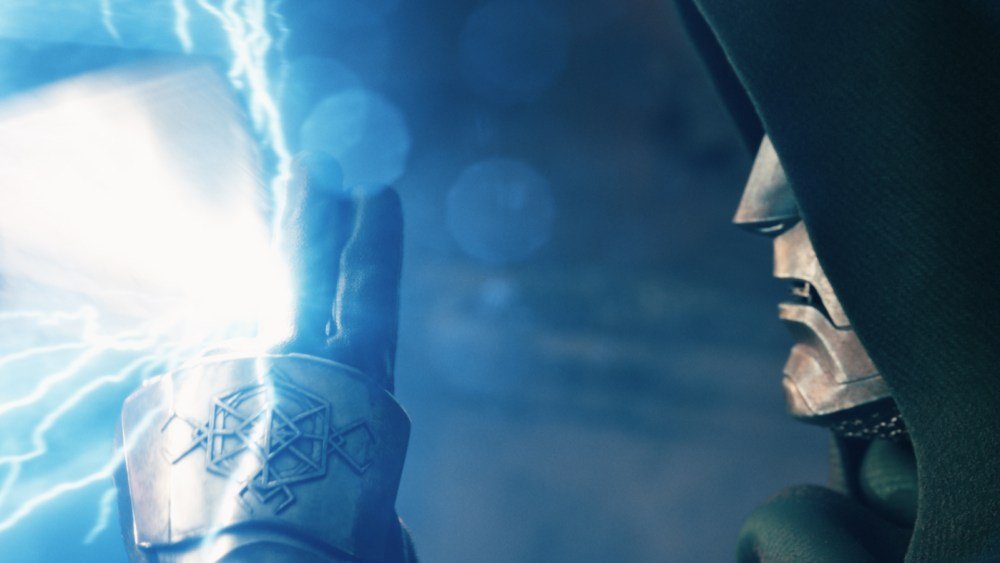 Doctor Doom, X-Men, Fantastic Four Fight
