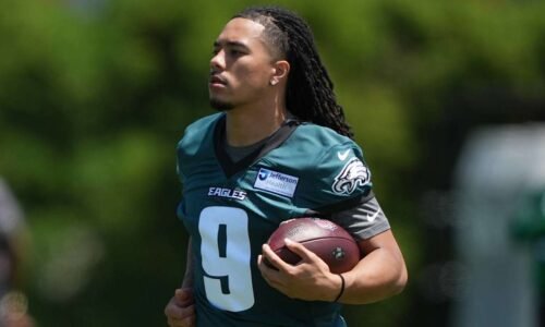 Eagles WR Makai Lemon is 'feeling great' ahead of camp, eager to learn from offense's many veterans
