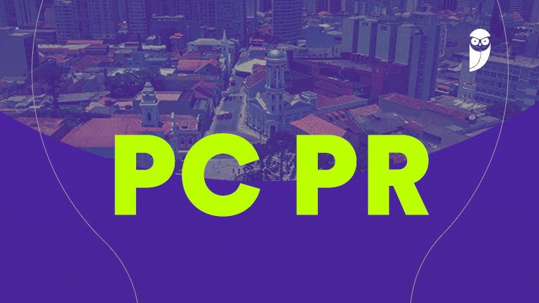 Edital PC PR publicado! Até R$ 26,8 mil