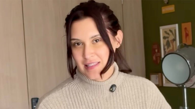Filha de Fátima Bernardes mostra como é a sala de seu apartamento no Rio de Janeiro