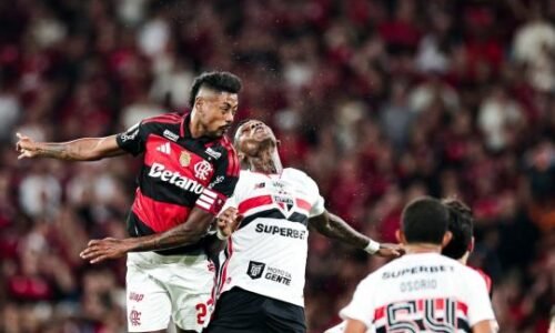 Flamengo pressiona até o fim, mas fica no empate com o São Paulo no Maracanã