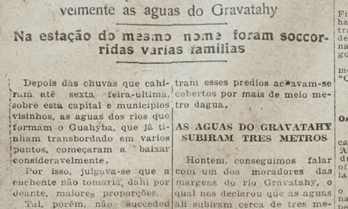 Grande cheia do rio Gravataí causa transtornos