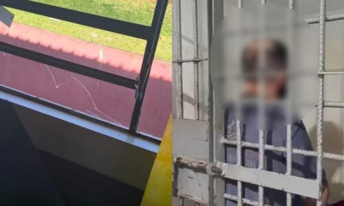 Homem é preso após ameaçar servidores e quebrar janelas em CRAS em Toledo