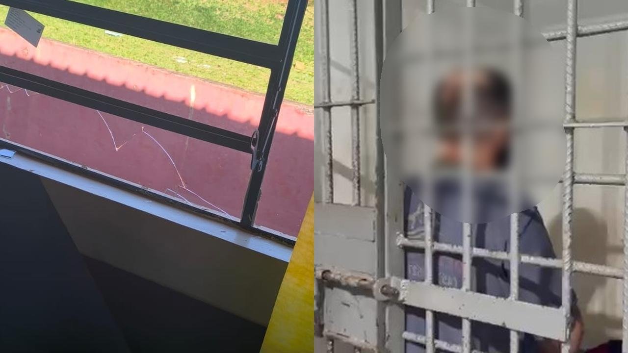 Homem é preso após ameaçar servidores e quebrar janelas em CRAS em Toledo