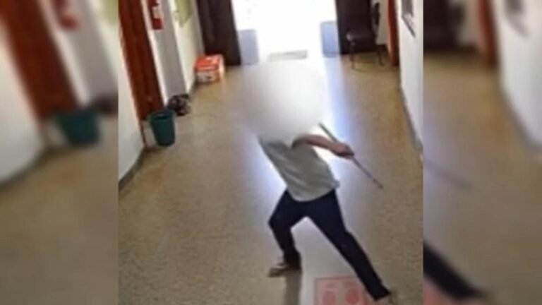 Homem é preso após invadir prefeitura, ameaçar servidores e atacar sala a pedradas