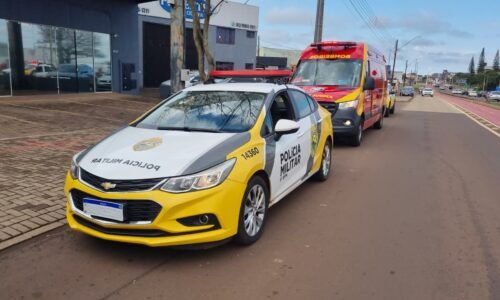 Homem leva facada no olho em Cascavel