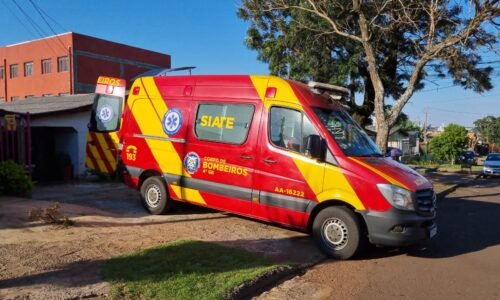 Idosa tem contusão no quadril após acidente doméstico no Santa Cruz