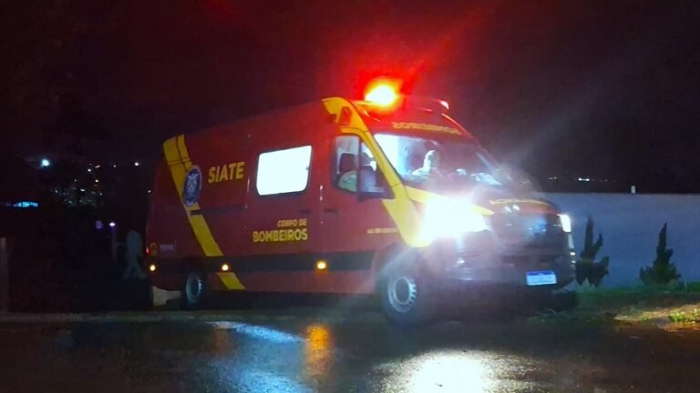 Idoso de 90 anos é socorrido após queda em lar de idosos no Bairro São Cristóvão