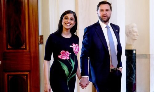 JD Vance and wife Usha announce arrival of baby Alec Neel
