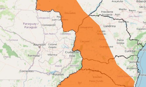 Mais de 200 cidades do Paraná entram em alerta para vendavais