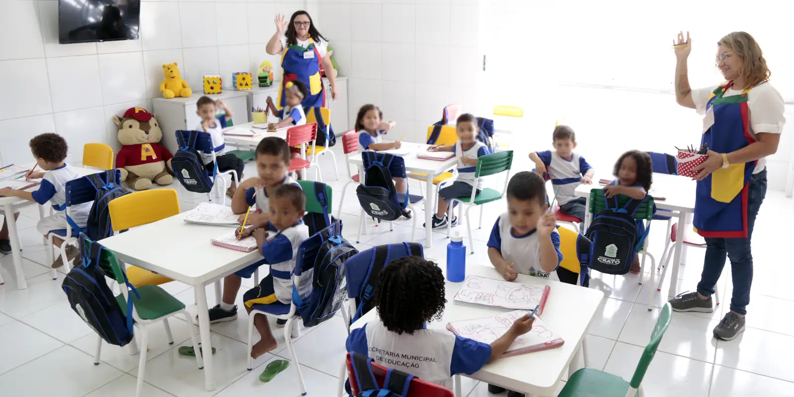 Matrículas em creches avançam 36% em quase uma década