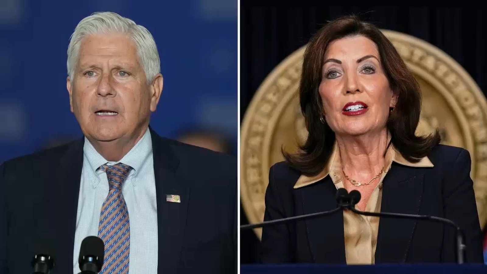 Nassau County Executive Bruce Blakeman defends use of AI-generated campaign ads; Gov. Hochul calls it lying