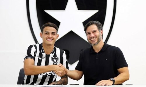 Natural de Assú, joia da base do Botafogo renova contrato com multa de R$ 755 milhões