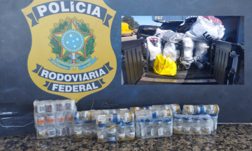 PRF apreende remédios ilegais e mercadorias estrangeiras em MG