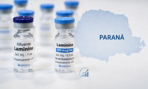 Paraná é o estado que mais recebeu polilaminina no Brasil